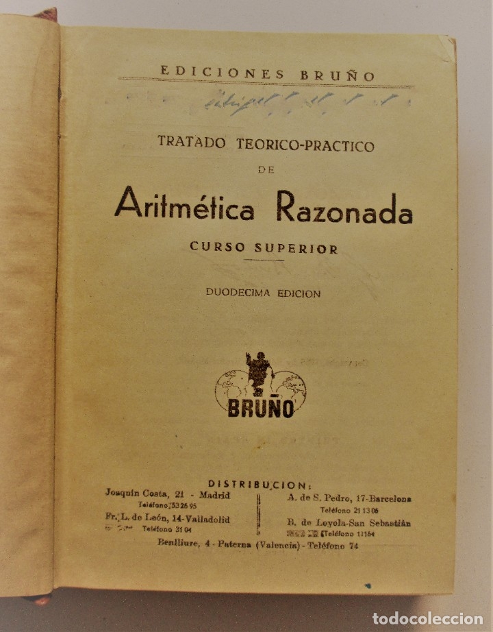 Libros de segunda mano: Aritm&eacute;tica Razonada - Foto 2