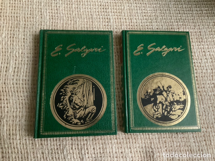 Libros de segunda mano: EMILIO SALGARI EL LEON DE DAMASCO, SANDOKAN -ED. EDICIONES NAUTA - Foto 1
