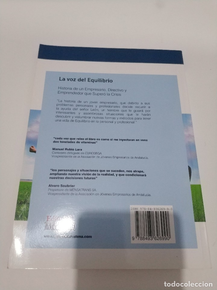 Libros de segunda mano: LA VOZ DEL EQUILIBRIO.- MANUEL MONCAYO - Foto 3