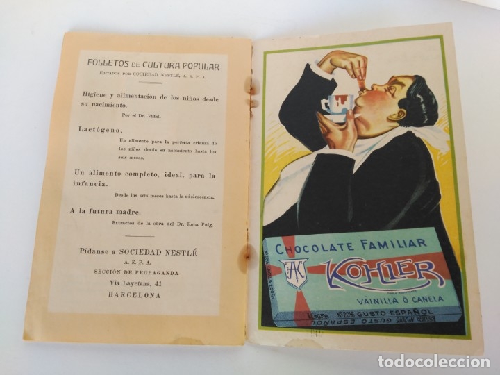 Libros de segunda mano: Libro la lechera, sociedad Nestle - Foto 3