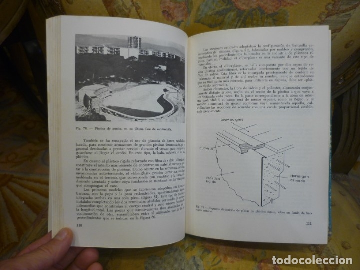 Libros de segunda mano: PISCINAS. PROYECTOS Y CONSTRUCCI&Oacute;N, DE JUAN DE CUSA. ILUSTRADO. - Foto 7