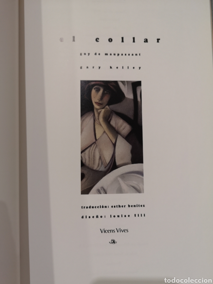 Libros de segunda mano: EL COLLAR, GUY DE MAUPASSANT, GARY KELLEY, 1992 - Foto 3