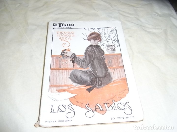 Libros de segunda mano: El teatro moderno, 72, Pedro Mu&ntilde;oz Seca, Los Sabios - Foto 1