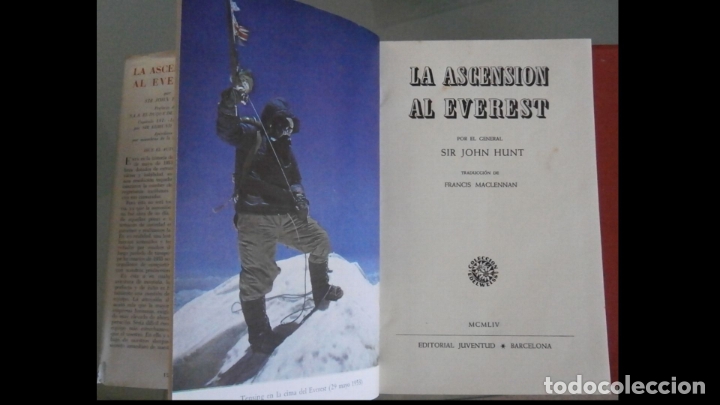 Libros de segunda mano: La ascension al Everest. Sir John Hunt - Foto 1