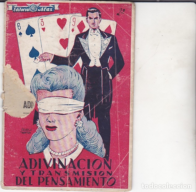 Libros de segunda mano: ADIVINACION Y TRANSMISION DEL PENSAMIENTO - Foto 1