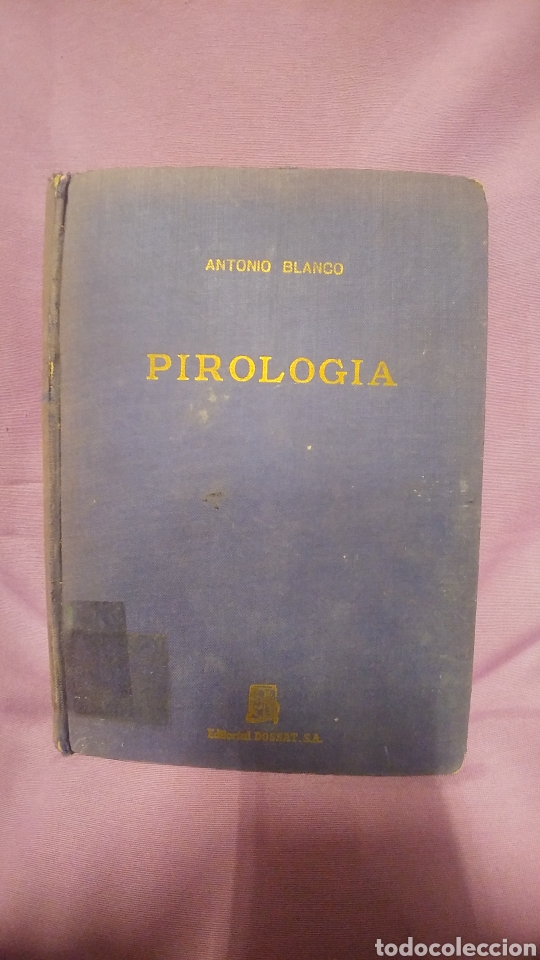 Libros de segunda mano: Libro Pirologia de Antonio Blanco - Foto 1