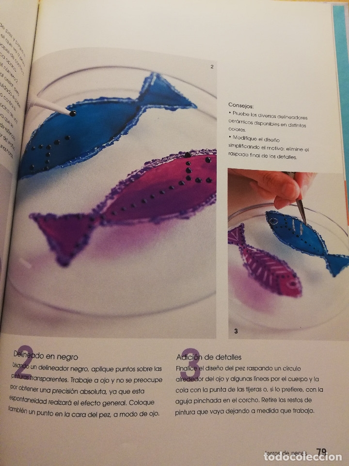 Libros de segunda mano: PINTAR VIDRIO (PENNY BOYLAN) - Foto 4