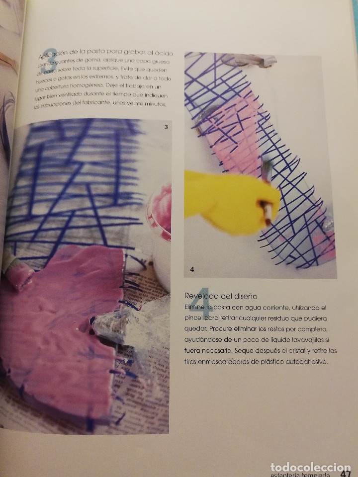 Libros de segunda mano: PINTAR VIDRIO (PENNY BOYLAN) - Foto 6