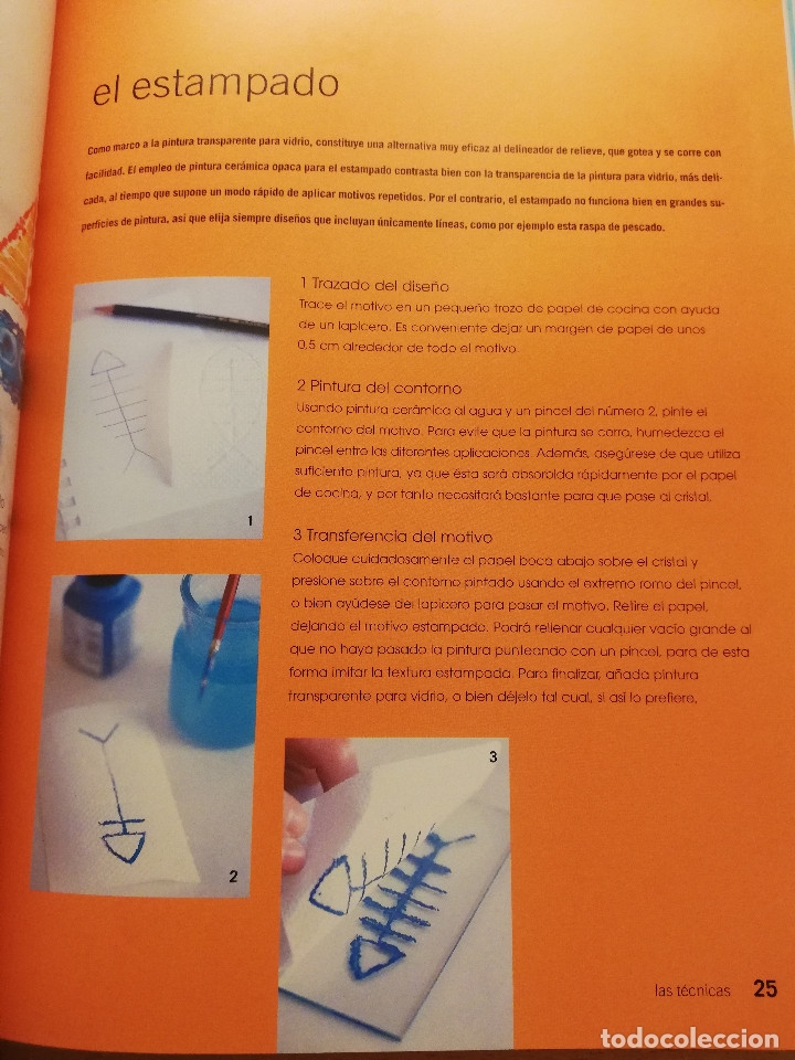Libros de segunda mano: PINTAR VIDRIO (PENNY BOYLAN) - Foto 8