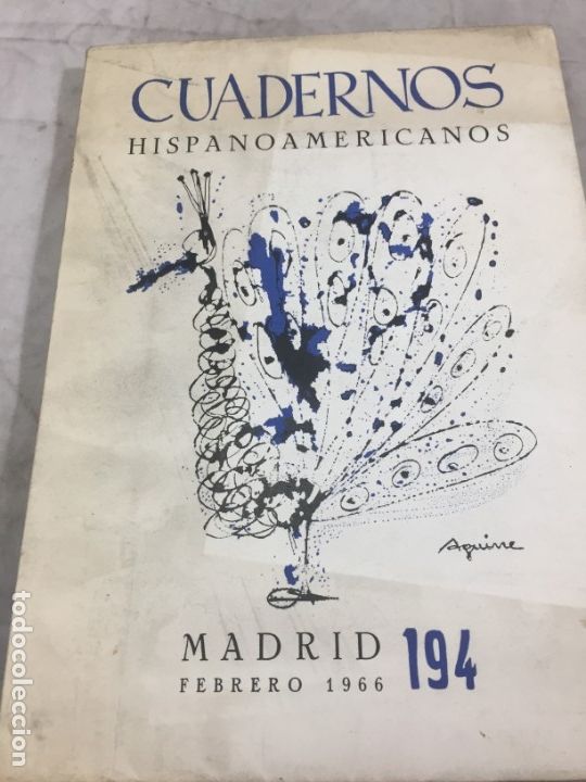 Libros de segunda mano: CUADERNOS HISPANOAMERICANOS. MADRID 1966. NUMERO 194 - Foto 1