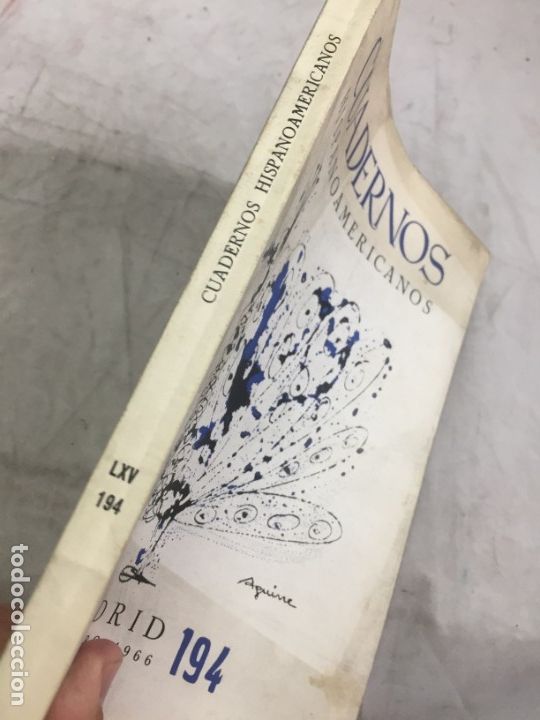 Libros de segunda mano: CUADERNOS HISPANOAMERICANOS. MADRID 1966. NUMERO 194 - Foto 2