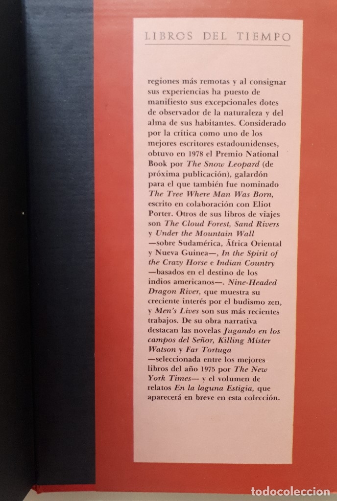 Libros de segunda mano: PETER MATTHIESSEN / JUGANDO EN LOS CAMPOS DEL SE&Ntilde;OR / SIRUELA 1991 - Foto 6