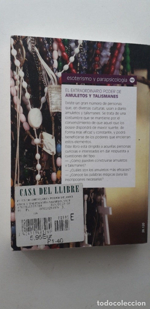 Libros de segunda mano: EL EXTRAORDINARIO PODER DE AMULETOS Y TALISMANES - VICTOR SALSEDO - Foto 3