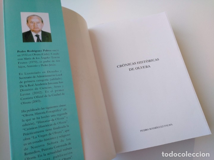 Libros de segunda mano: CR&Oacute;NICAS HIST&Oacute;RICAS DE OLVERA - PEDRO RODR&Iacute;GUEZ PALMA - Foto 4