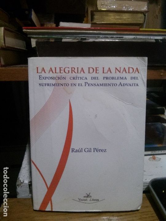 Libros de segunda mano: La alegr&iacute;a de la nada, Ra&uacute;l Gil P&eacute;rez, Ed. Visi&oacute;n - Foto 1