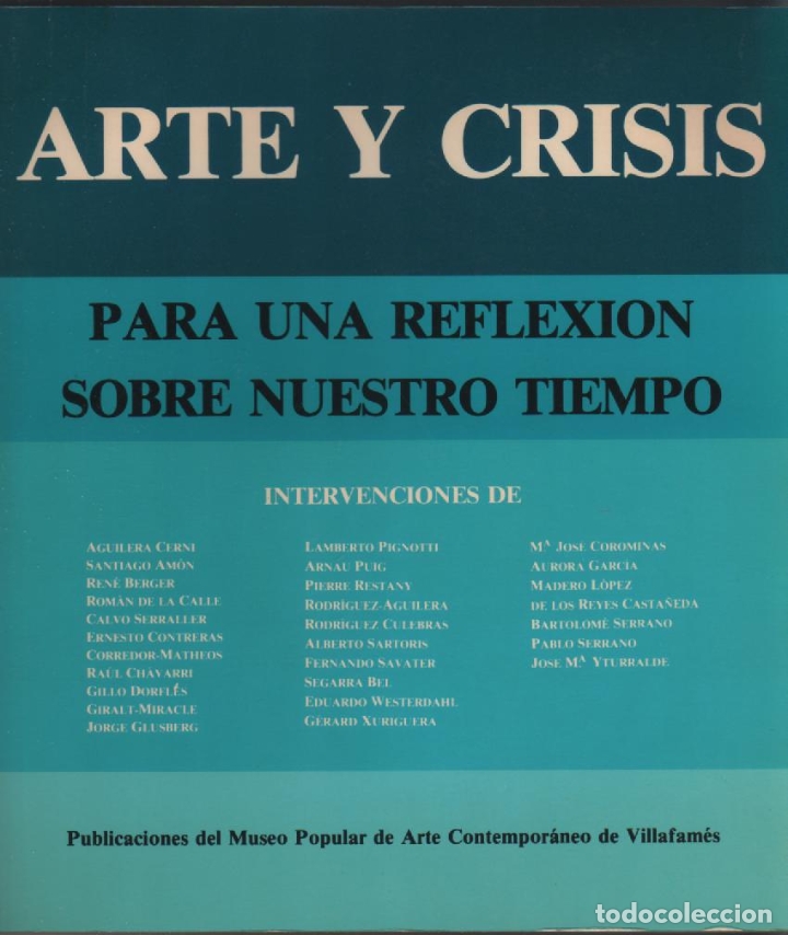 Second hand books: Arte y crisis. Para una reflexi&oacute;n sobre nuestro tiempo - VV.AA