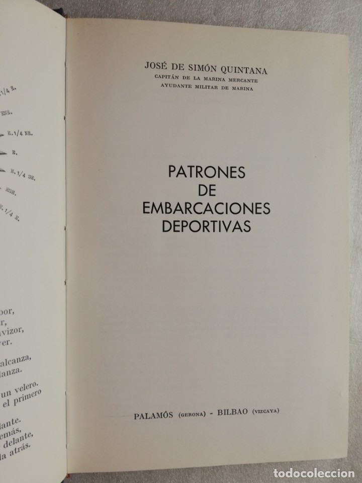 Libros de segunda mano: PATRONES DE EMBARCACIONES DEPORTIVAS: VELA Y MOTOR - Foto 3