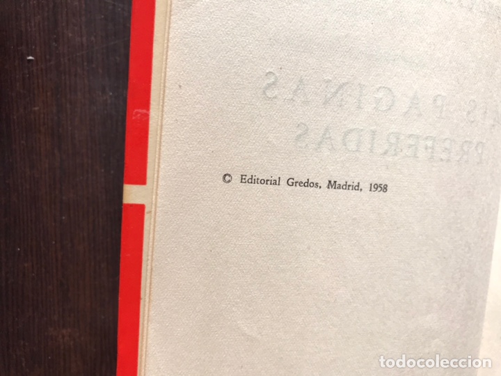 Libros de segunda mano: P&aacute;ginas preferidas. Pedro La&iacute;n Entralgo - Foto 3
