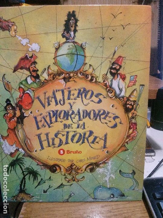 Libros de segunda mano: Viajeros y exploradores de la historia, Ed. Bru&ntilde;o - Foto 1