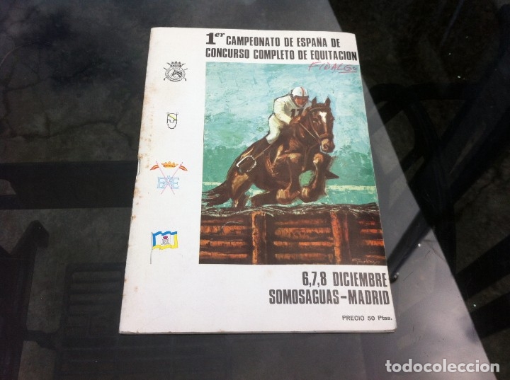 Libri di seconda mano: PRIMER CAMPEONATO DE ESPA&Ntilde;A DE CONCURSO COMPLETO DE EQUITACI&Oacute;N. SOMOSAGUAS, MADRID, 1969