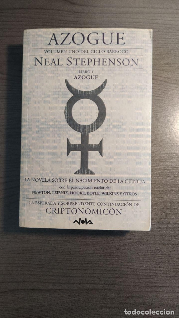 Libros de segunda mano: Azogue.. - Libro 1.  Neal Stephenson..  Editorial: Ediciones B - Foto 1