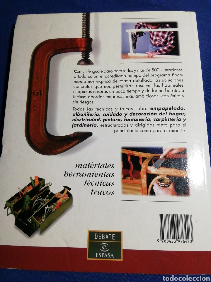 Libros de segunda mano: 2 LIBROS DE BRICOMAN&Iacute;A. BRICOLAJE. BUEN ESTADO - Foto 5