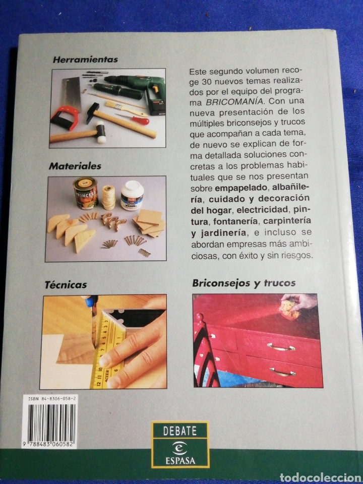 Libros de segunda mano: 2 LIBROS DE BRICOMAN&Iacute;A. BRICOLAJE. BUEN ESTADO - Foto 7