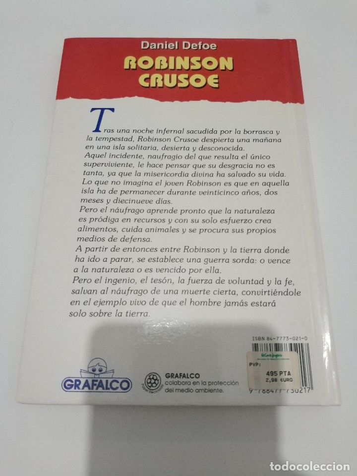 Libros de segunda mano: ROBINSON CRUSOE.- DANIEL DEFOE - Foto 3