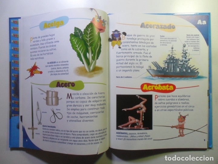 Libros de segunda mano: LUNNICLOPEDIA (A: DE ABACO A ALMENDRO) - PLANETA - 2004 - Foto 4