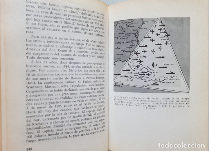Libros de segunda mano: EL TRI&Aacute;NGULO MORTAL DE LAS BERMUDAS / ALEJANDRO VIGNATI / ATE 1975 - Foto 10
