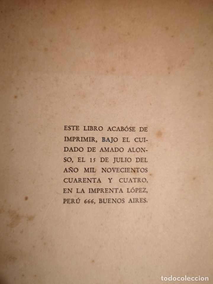 Libros de segunda mano: 2&deg; edici&oacute;n Residencia en la tierra, Pablo Neruda - Foto 3