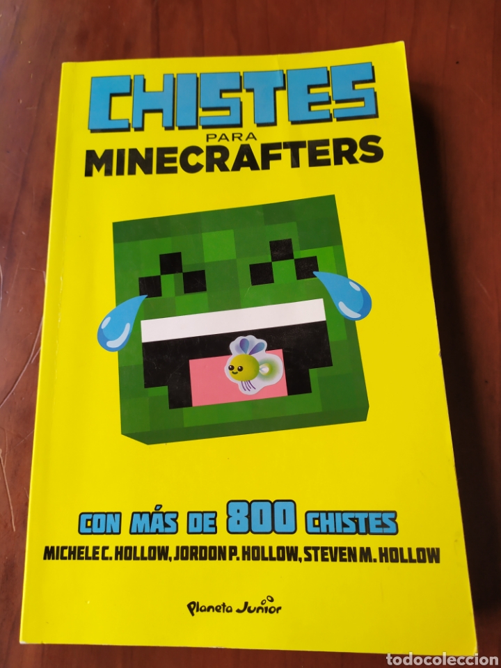 Libros de segunda mano: Chistes para minecrafters planeta j&uacute;nior Minecraft - Foto 1