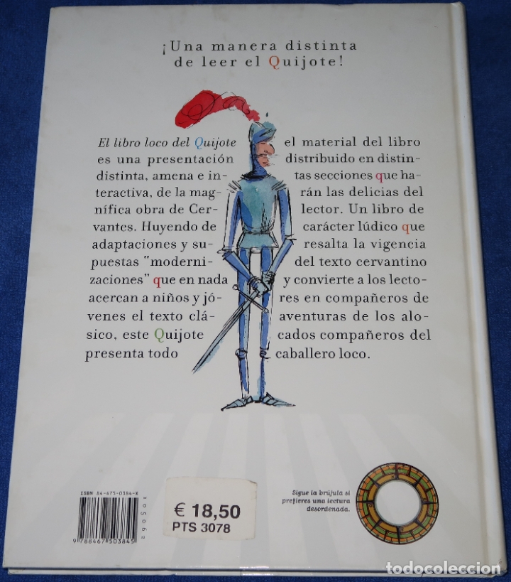 Libros de segunda mano: El libro loco del Quijote - Ediciones SM (2005) - Foto 8