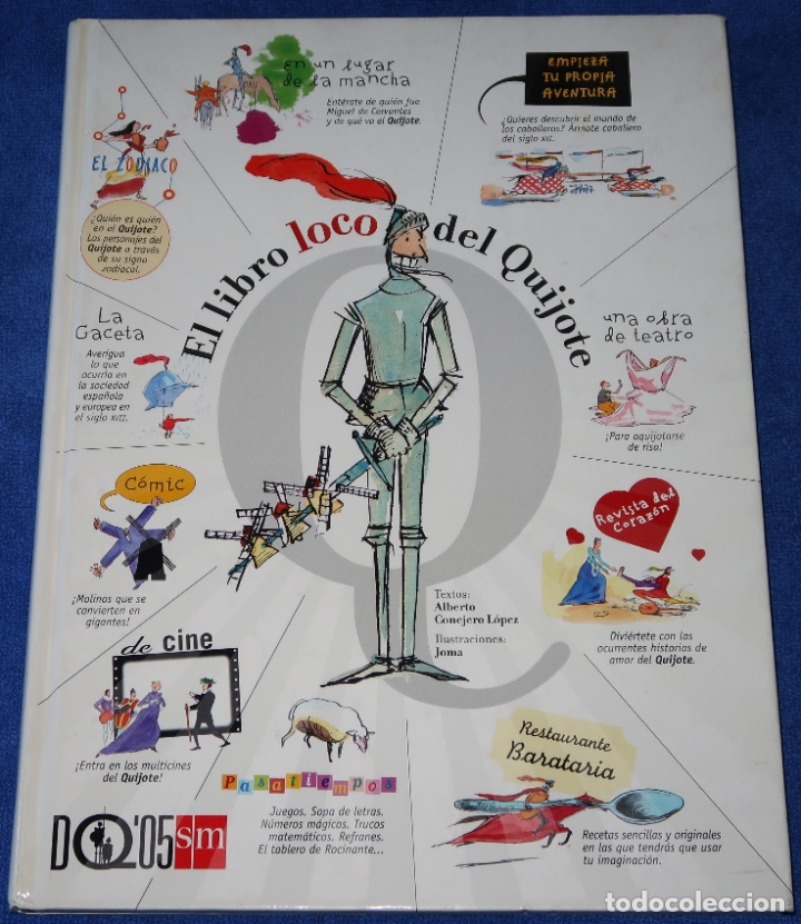 Libros de segunda mano: El libro loco del Quijote - Ediciones SM (2005) - Foto 1