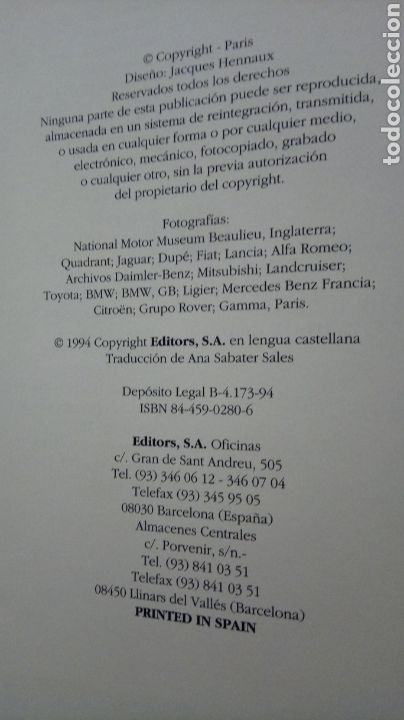 Libros de segunda mano: 1000 im&aacute;genes de coches - Foto 5
