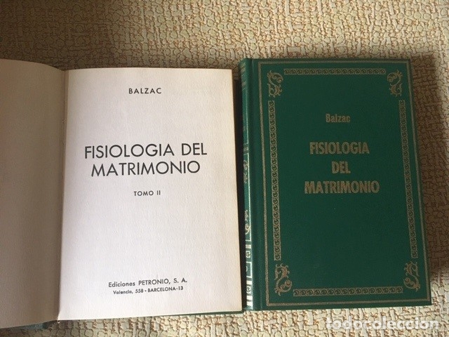 Libros de segunda mano: FISIOLOGIA DEL MATRIMONIO. BALZAC. - Foto 2