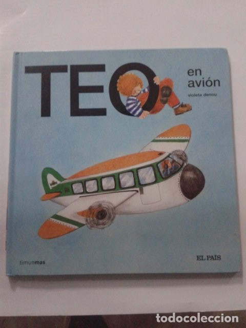 Libros de segunda mano: TEO EN AVION. Timun mas - Foto 1