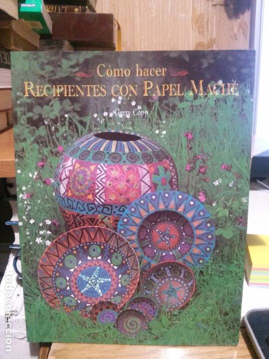 Libros de segunda mano: C&oacute;mo hacer recipientes con papel mache, Gerry Copp, Ed. Celeste - Foto 1