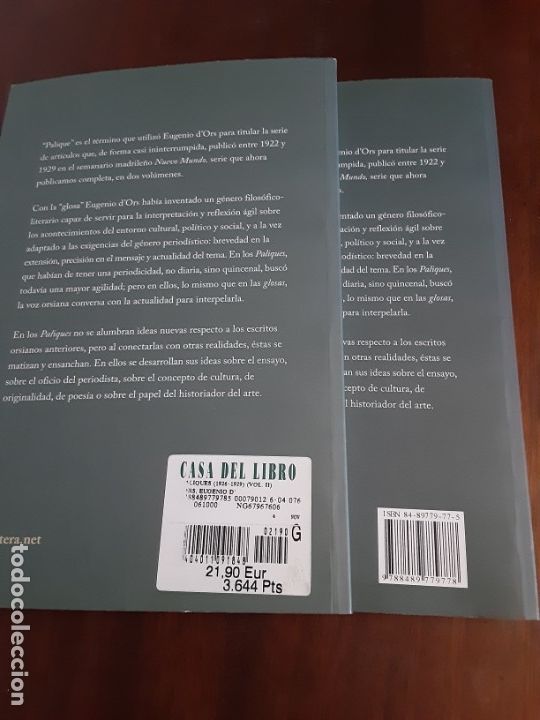 Libros de segunda mano: Paliques - Eugenio DOrs - Foto 6