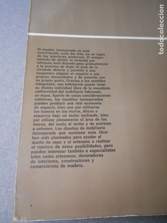 Libros de segunda mano: COMO CONSTRUIR MUEBLES POR ELEMENTOS - Foto 10