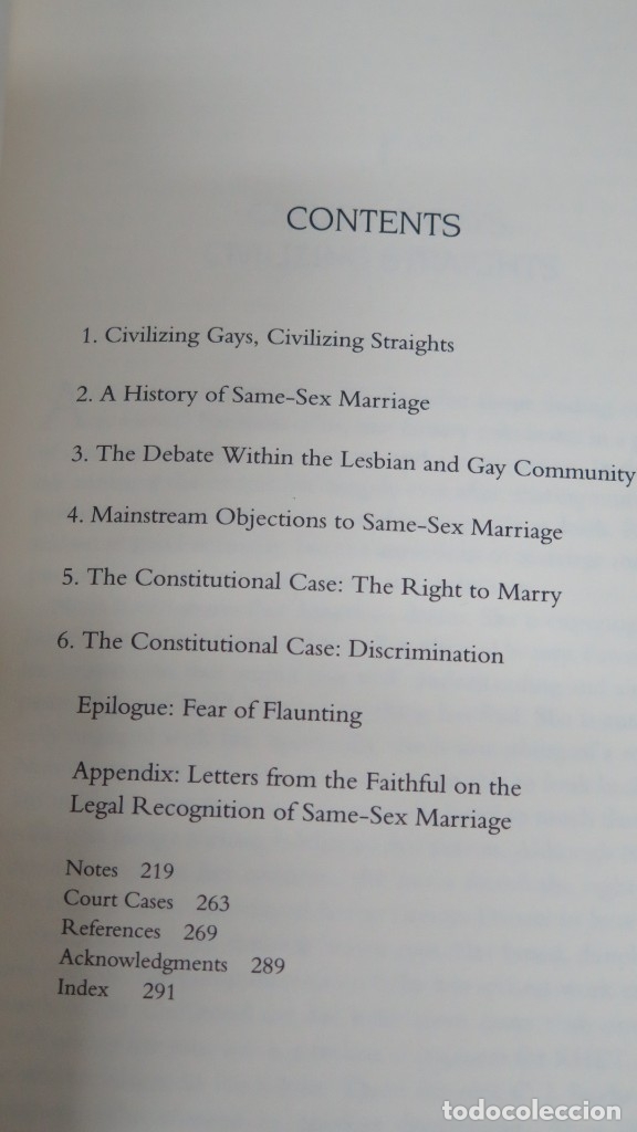 Libros de segunda mano: CASE FOR SAME SEX MARRIAGE. WILLIAM N. ESKRIDGE - Foto 2