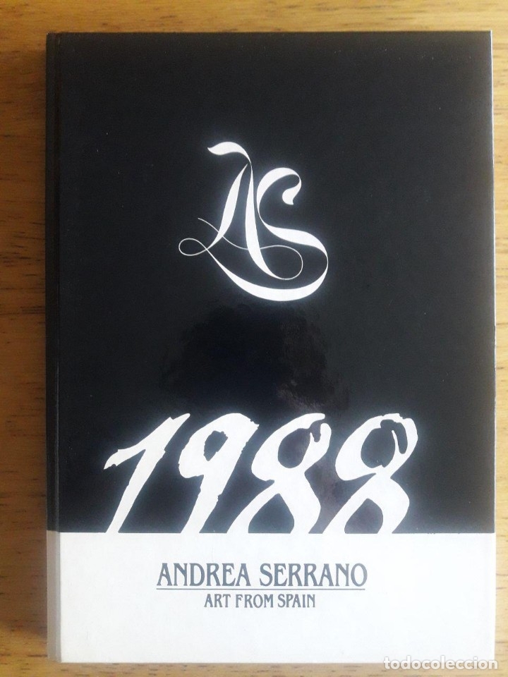 Libros de segunda mano: ANDREA SERRANO ART FROM SPAIN 1988 / EN ESPA&Ntilde;OL E INGL&Eacute;S - Foto 1