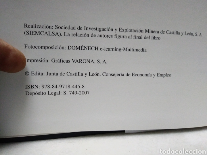 Libros de segunda mano: LA MINERIA EN CASTILLA Y LEON. JUNTA DE CASTILLA Y LEON. A&Ntilde;O 2007. - Foto 2