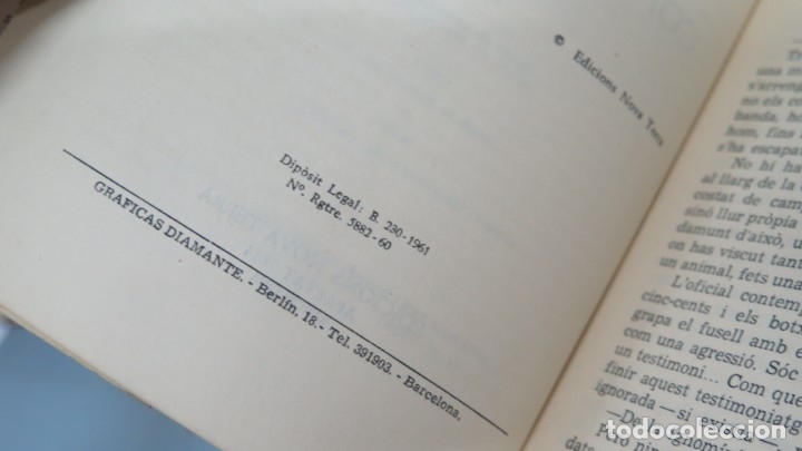 Libros de segunda mano: LA M&Agrave; CONTRA L&acute; HORITZ&Oacute;. MANUEL PEDROLO - Foto 3