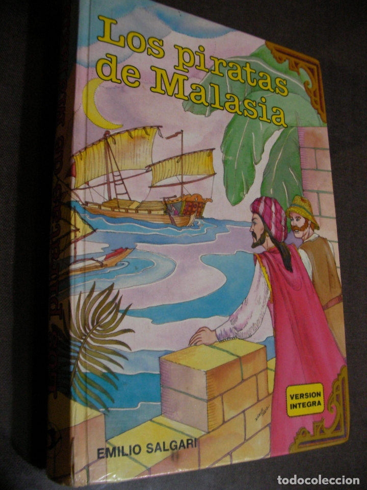 Libros de segunda mano: ANTIGUO CUENTO - LOS PIRATAS DE MALASIA - SALGARI - Foto 1