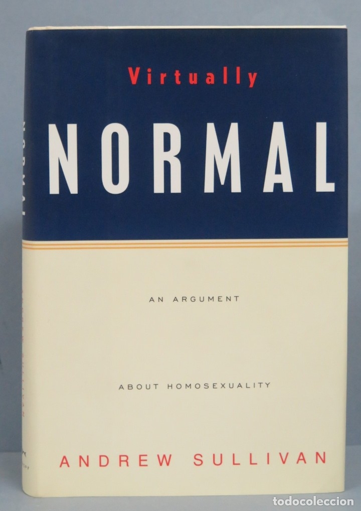 Libros de segunda mano: VIRTUALLY NORMAL. ANDREW SULLIVAN - Foto 1