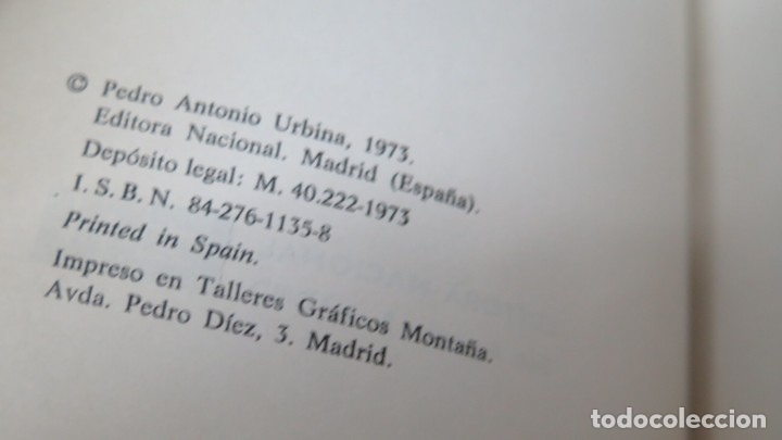 Libros de segunda mano: UNA DE LAS COSAS. PEDRO ANTONIO URBINA - Foto 2