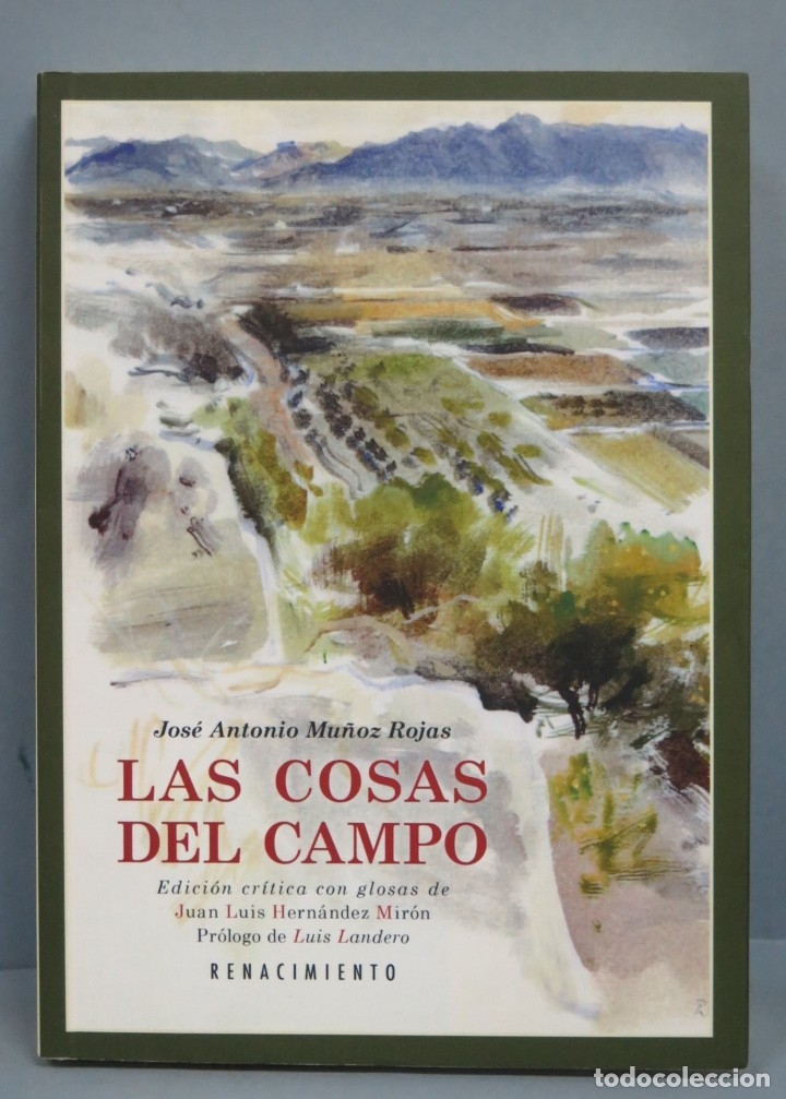 Libros de segunda mano: LAS COSAS DEL CAMPO. MU&Ntilde;OZ ROJAS - Foto 1