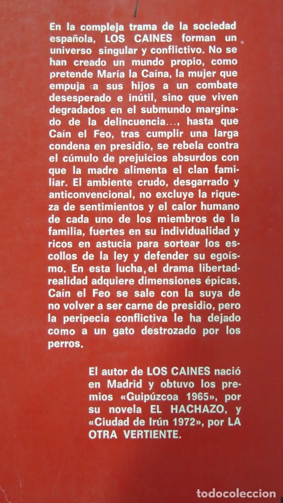Libros de segunda mano: LOS CAINES. GREGORIO GALLEGO - Foto 3