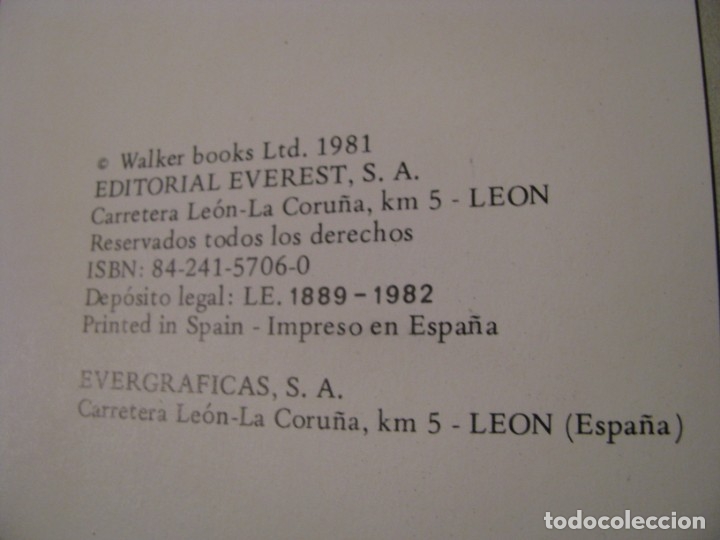 Libros de segunda mano: ACTIVIDAD DE LA TIERRA. EDIT. EVEREST. COLECCION ORBITA. 1982. - Foto 2